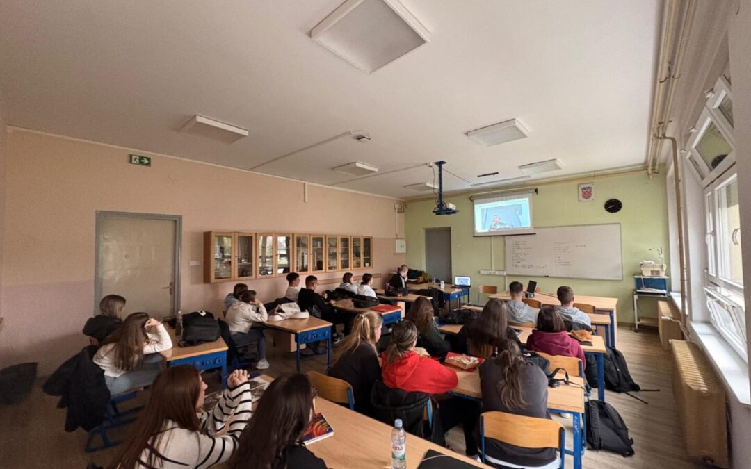 Predavanje na temu Digitalni euro za učenike 3.Ga razreda