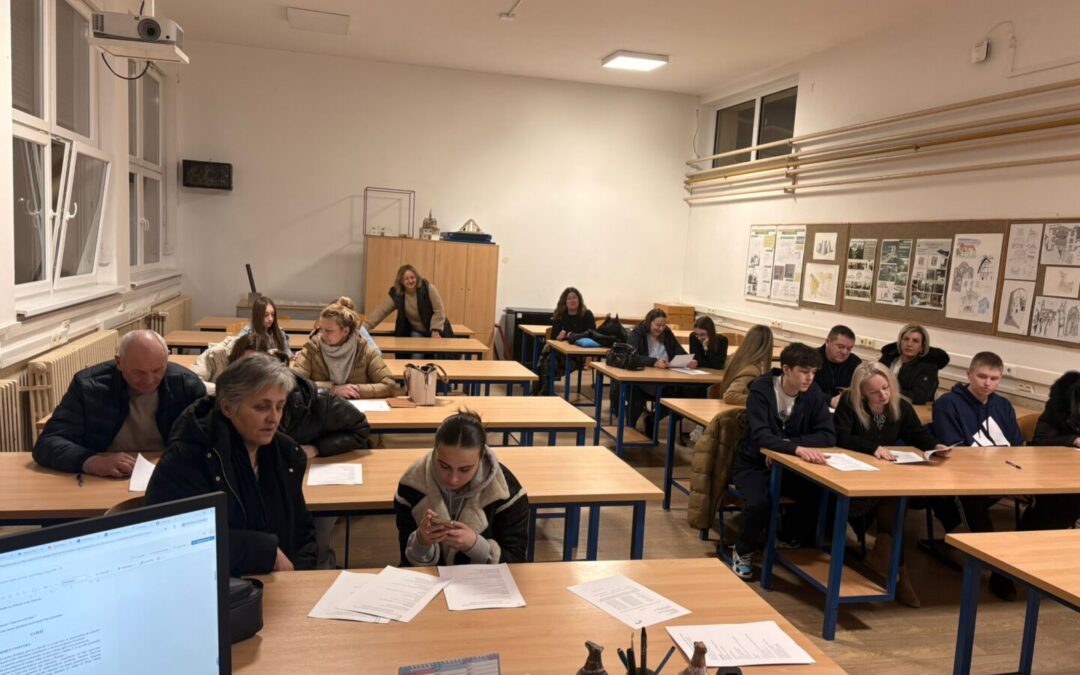 Roditeljski sastanak prije grupne mobilnosti u Madrid